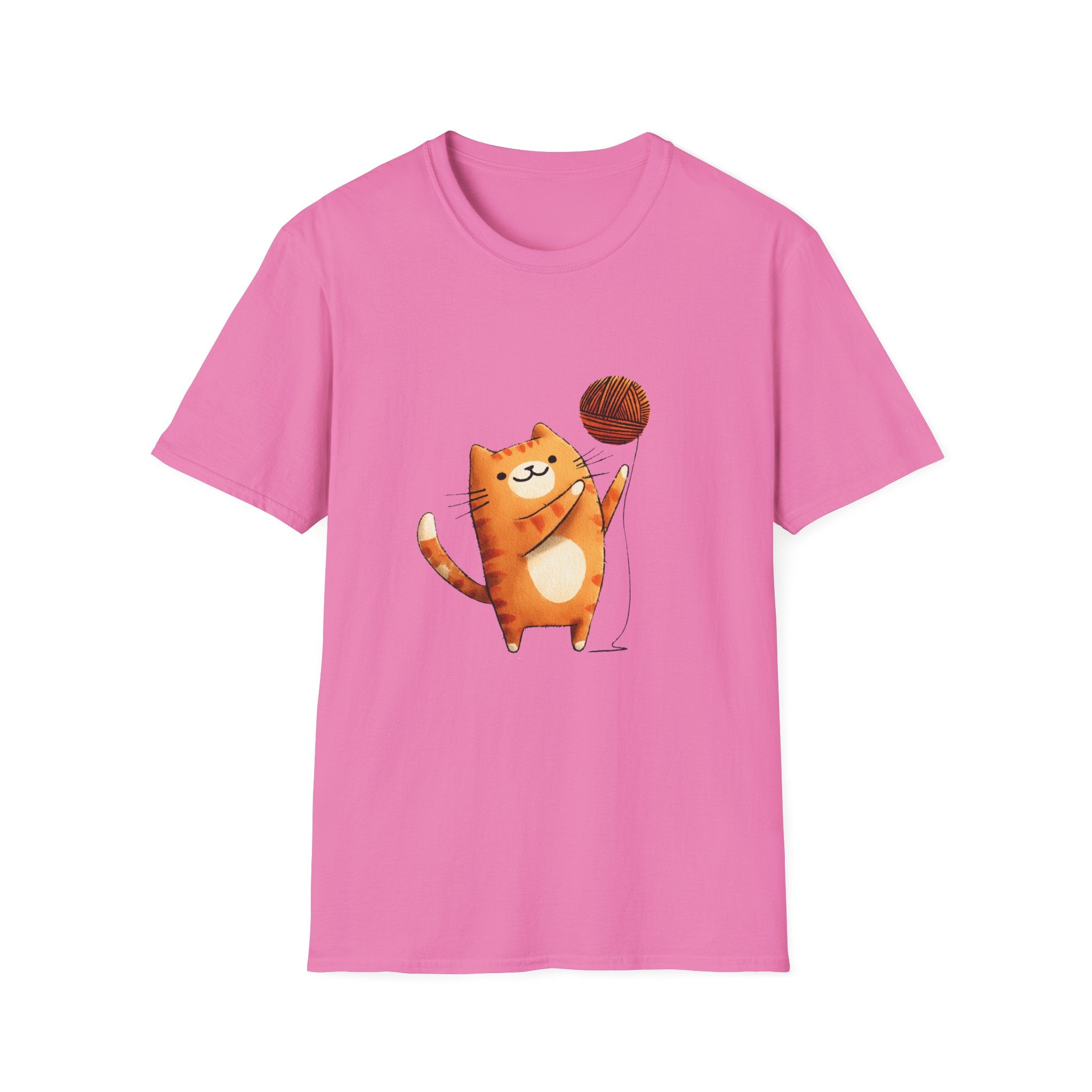 Cat Playing With Yarn T-Shirt