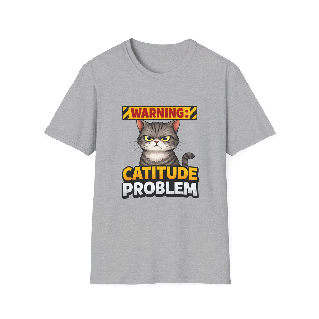 Warning: Catitude Problem T-Shirt