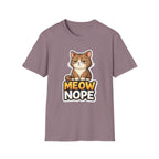 Meow Nope (Disinterested) T-Shirt