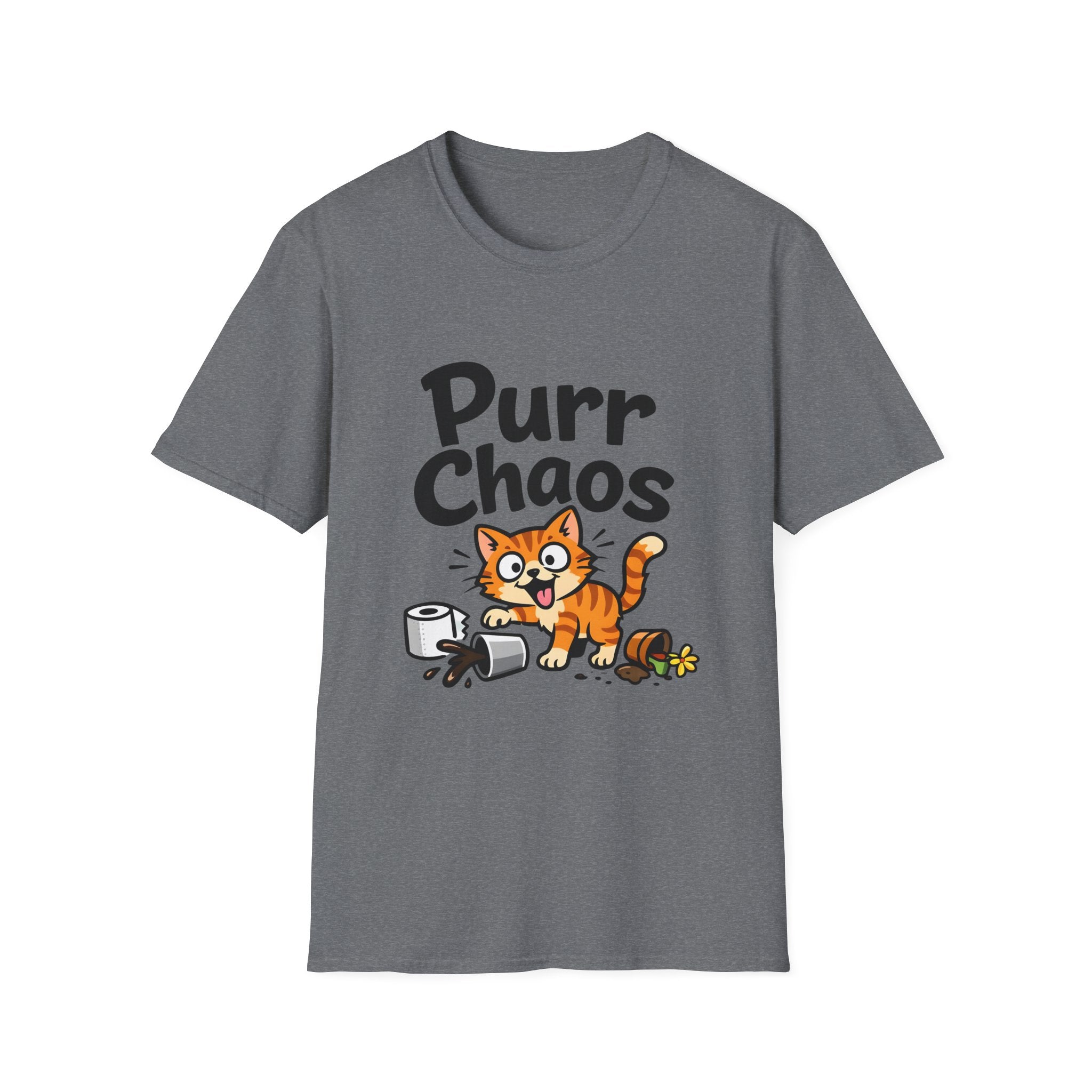 Purr Chaos (Rascal Cat) T-Shirt