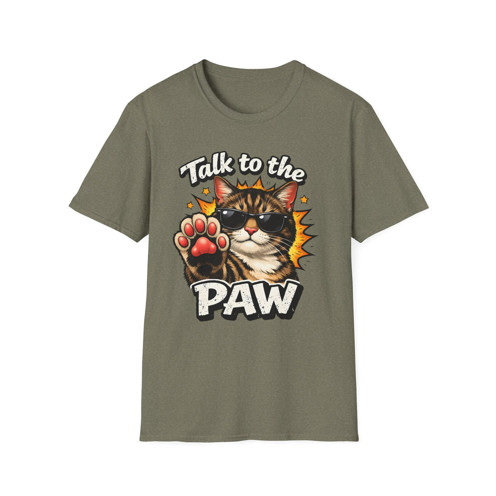 Talk to the Paw (Sunglasses) T-Shirt