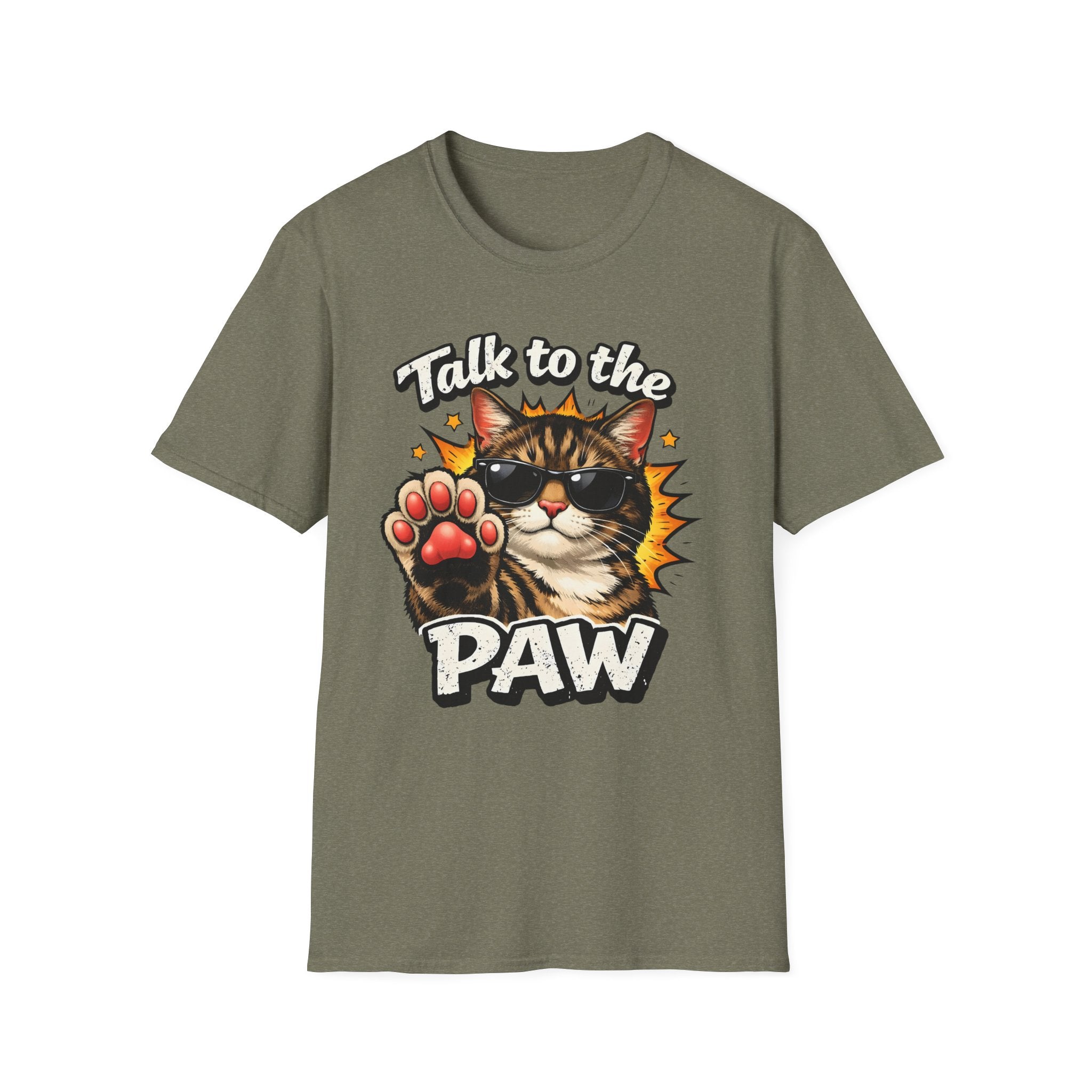 Talk to the Paw (Sunglasses) T-Shirt