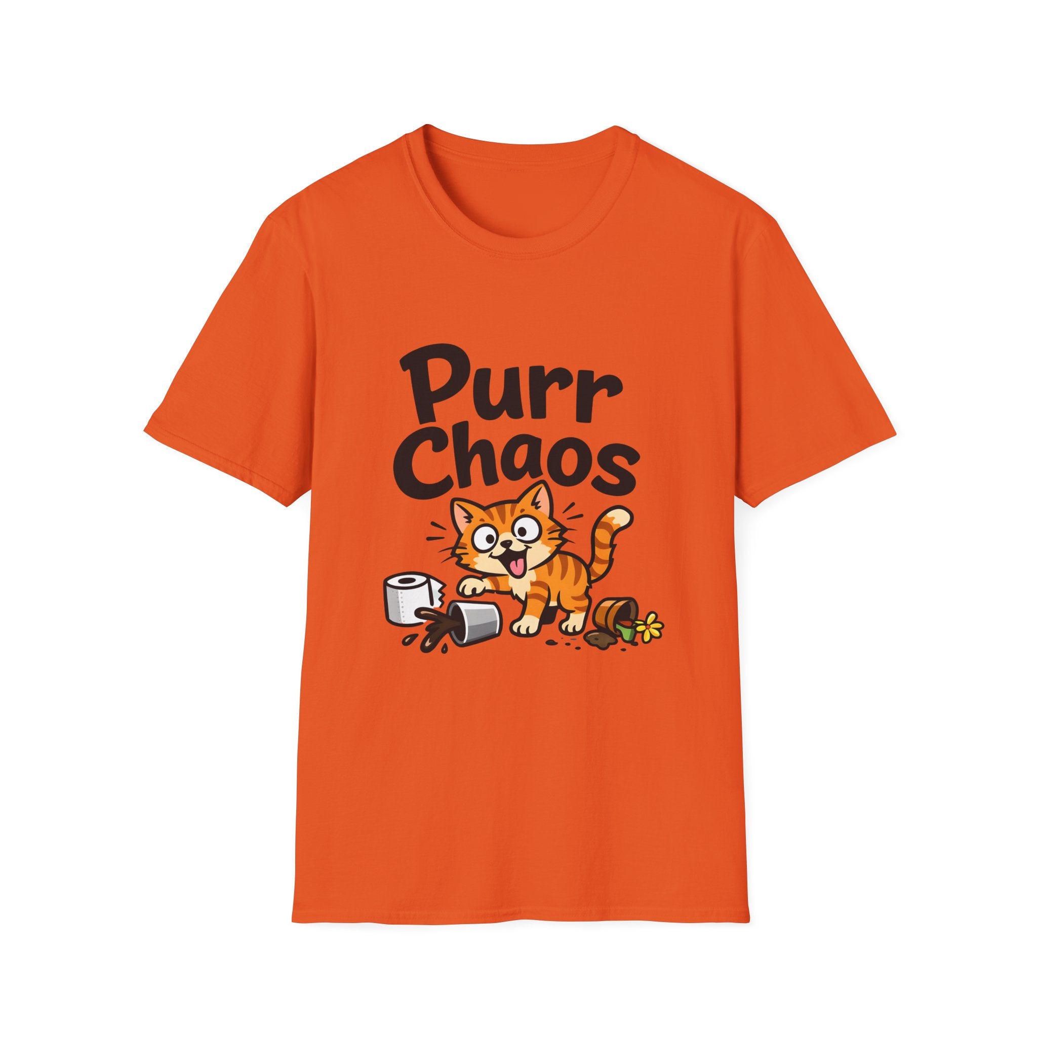 Purr Chaos (Rascal Cat) T-Shirt