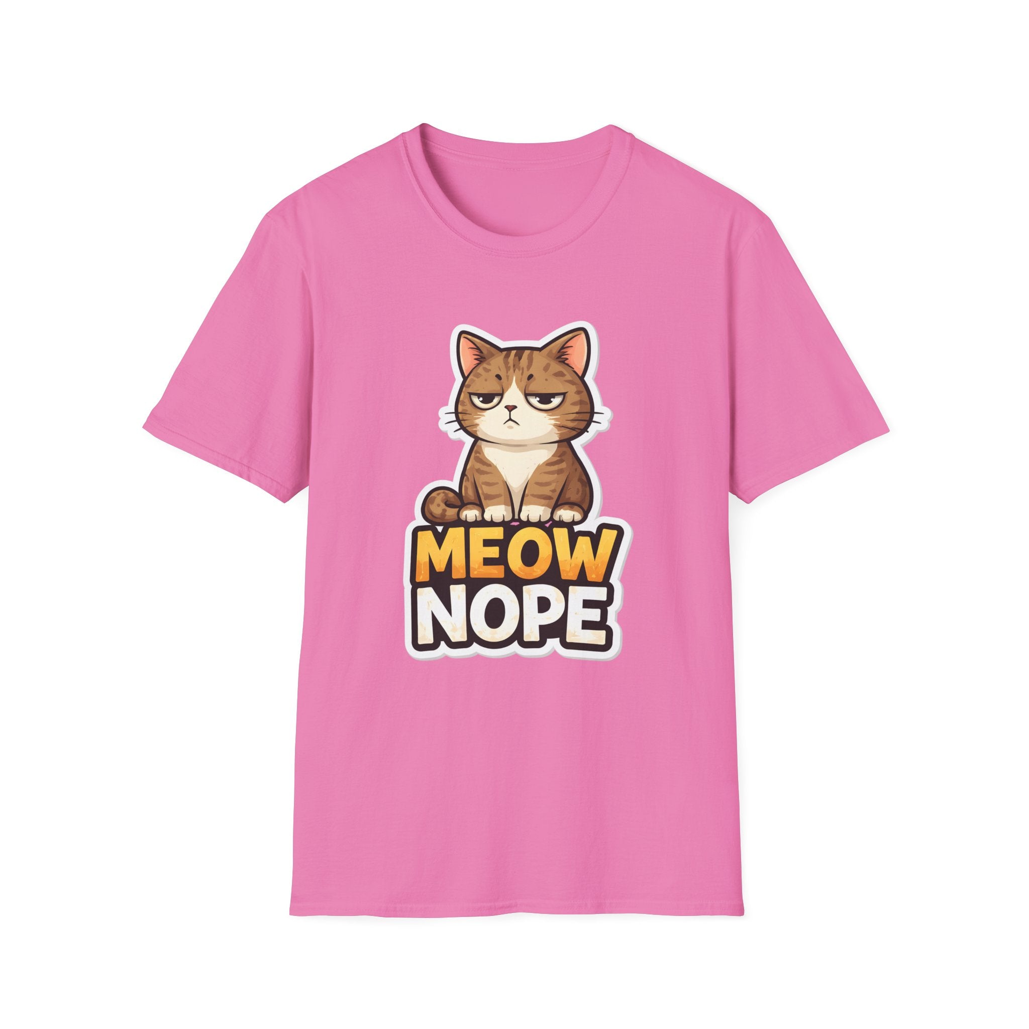 Meow Nope (Disinterested) T-Shirt
