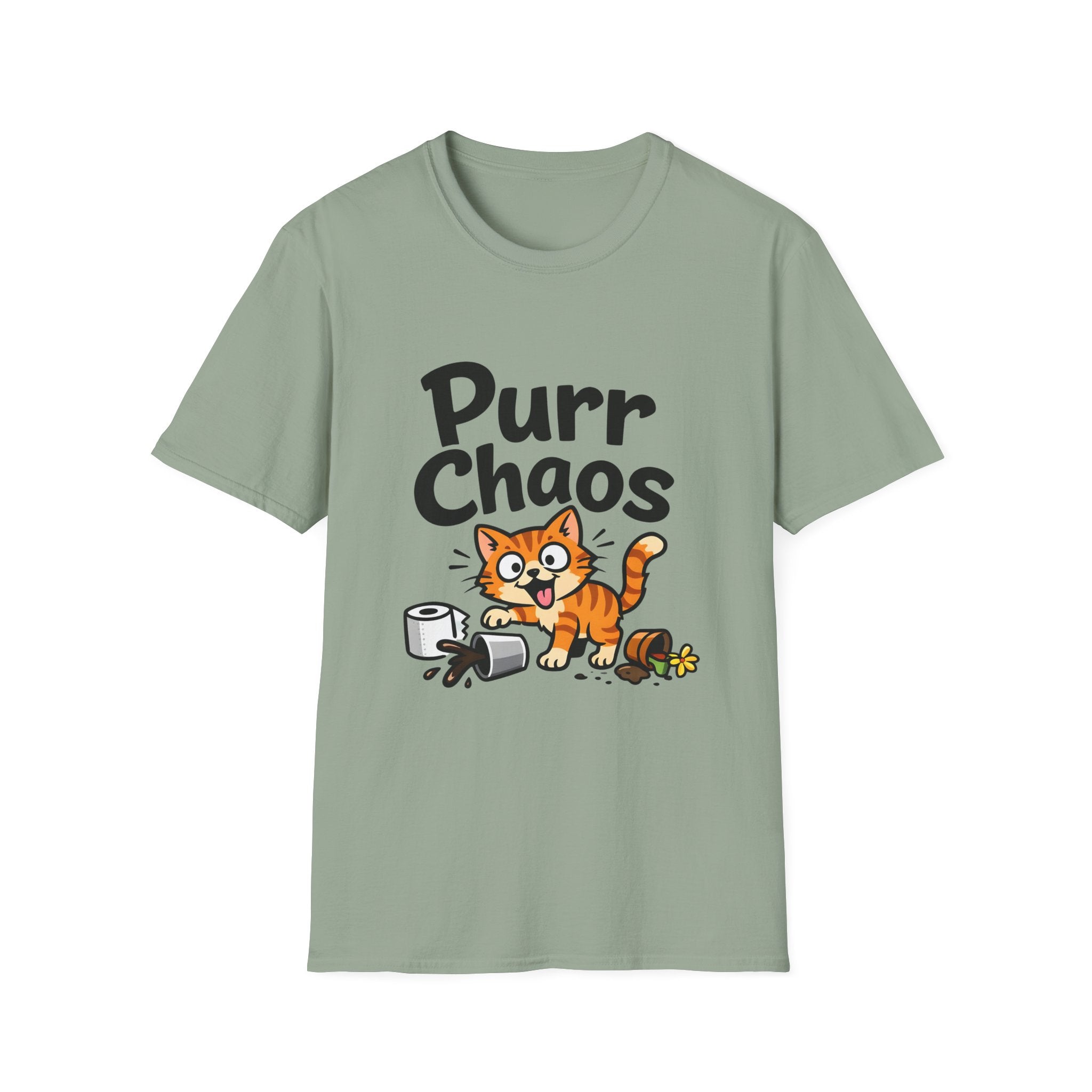 Purr Chaos (Rascal Cat) T-Shirt
