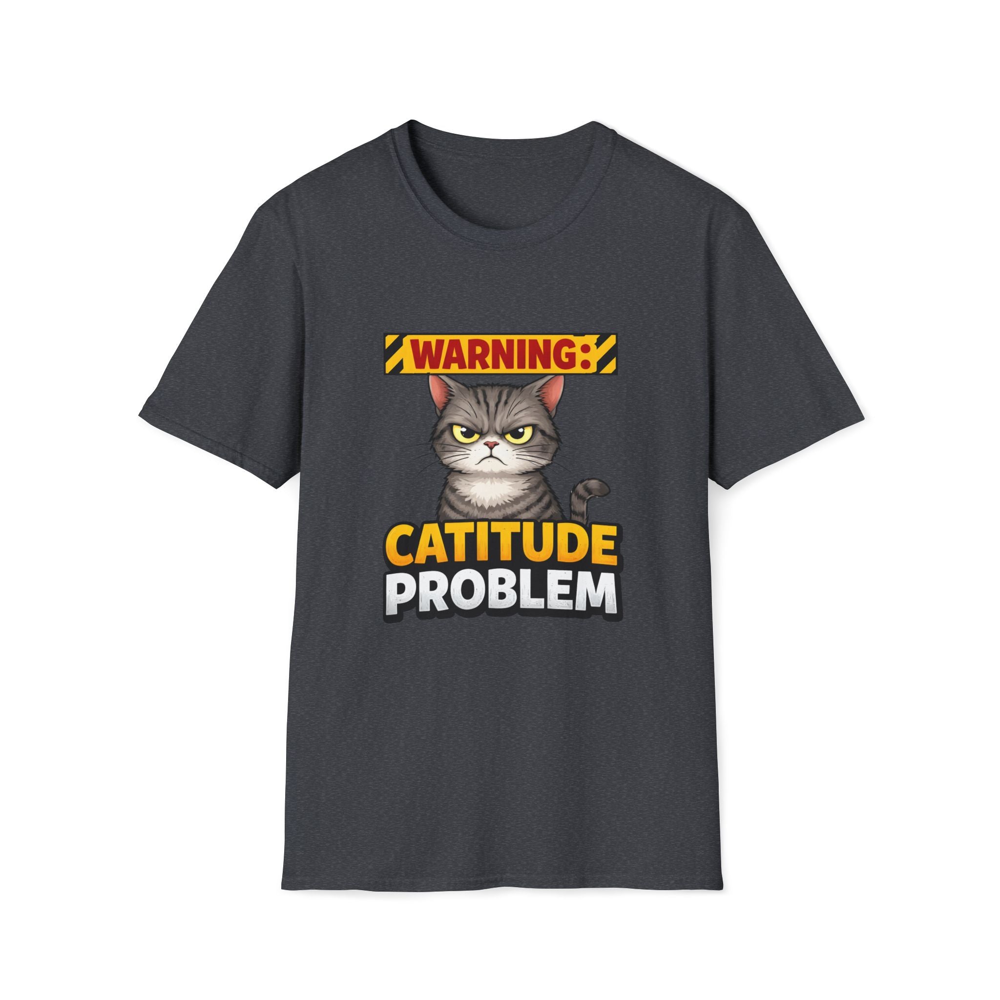 Warning: Catitude Problem T-Shirt