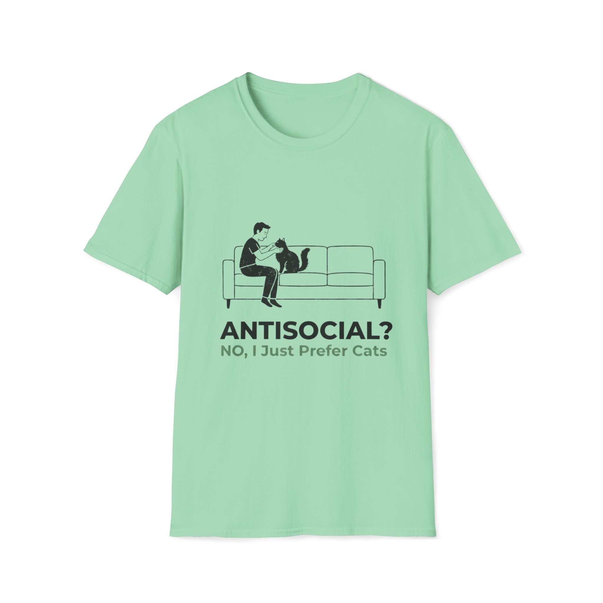 Antisocial? (Male) T-Shirt
