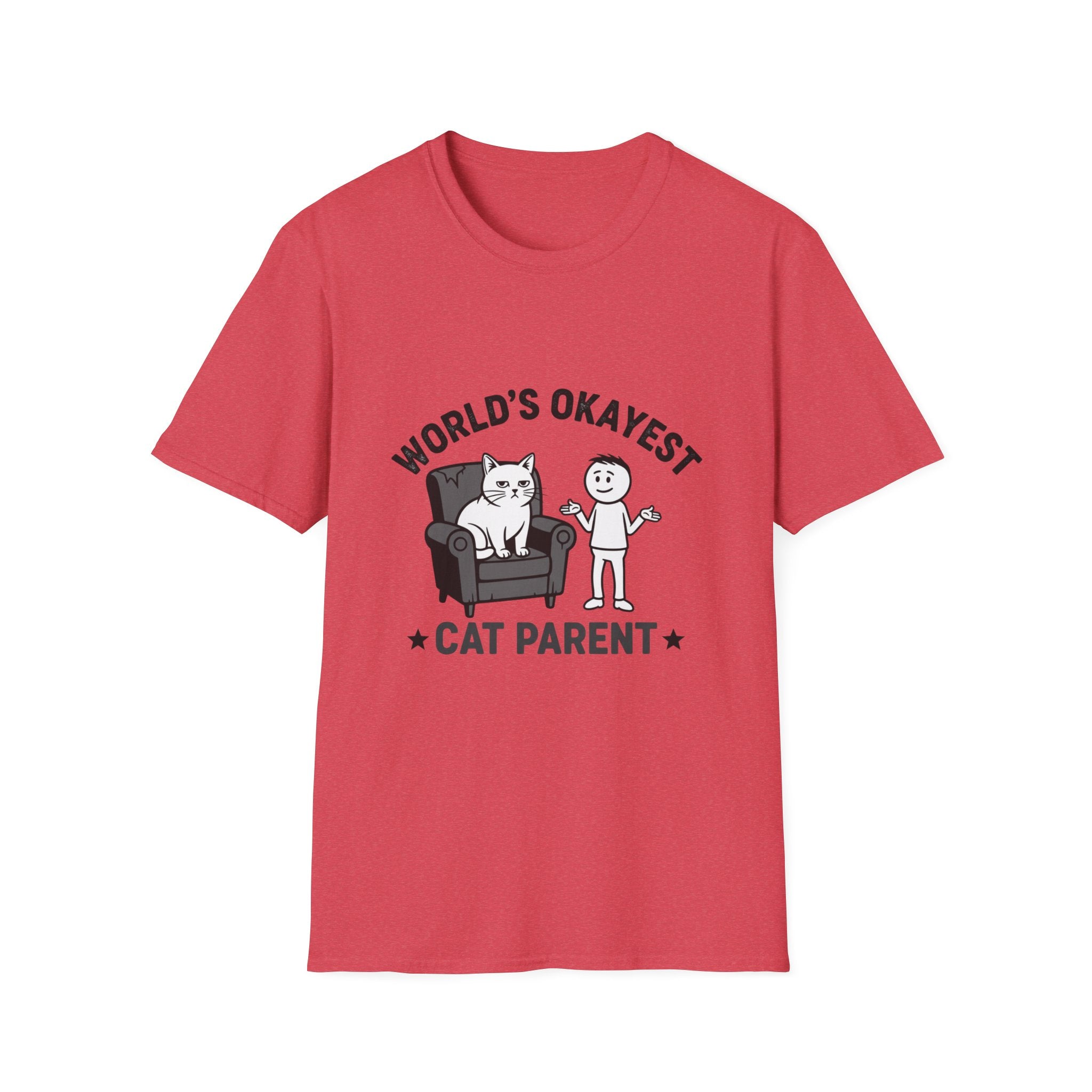 World's Okayest Cat Parent T-Shirt