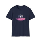 Cat in UFO T-Shirt