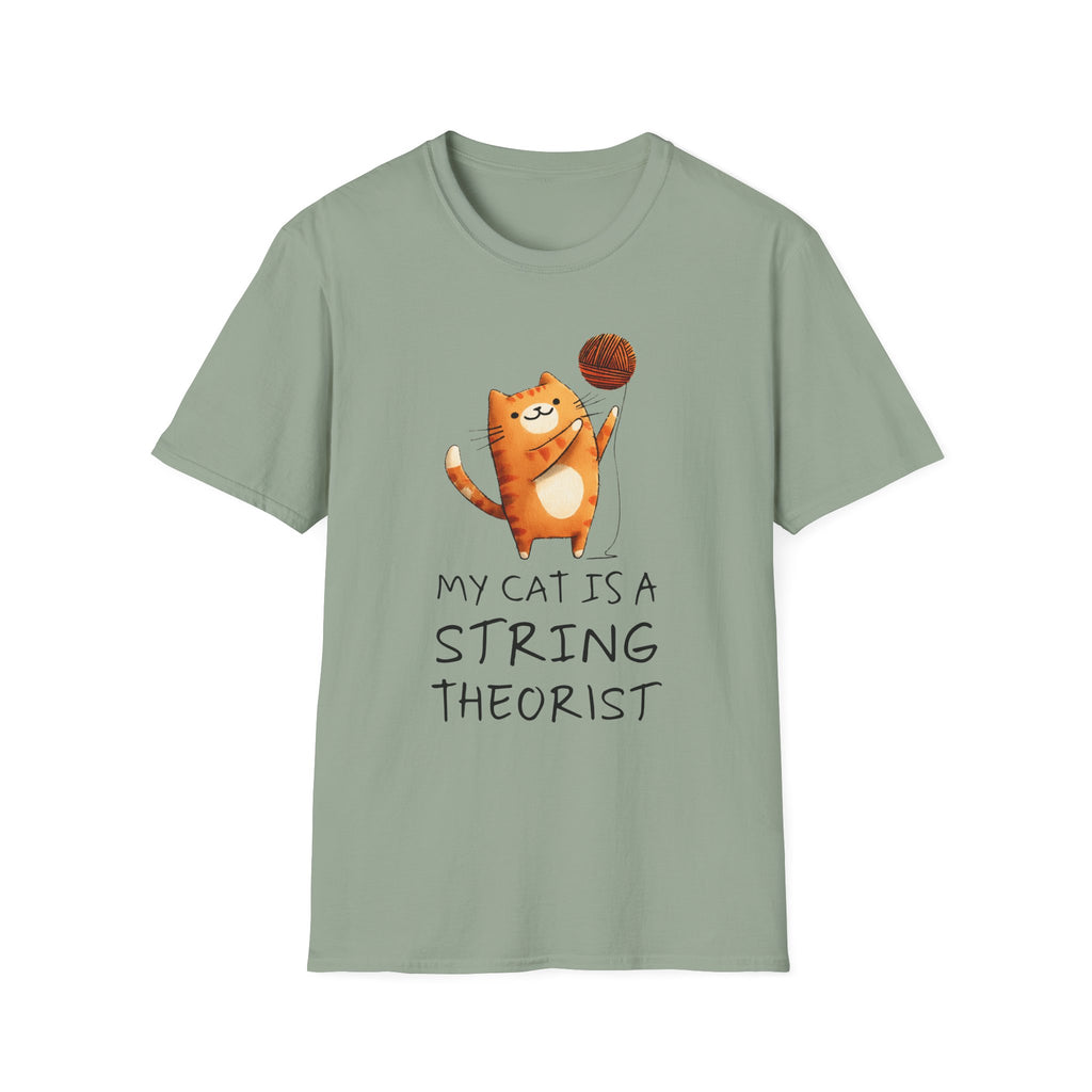My Cat is a String Theorist T-Shirt