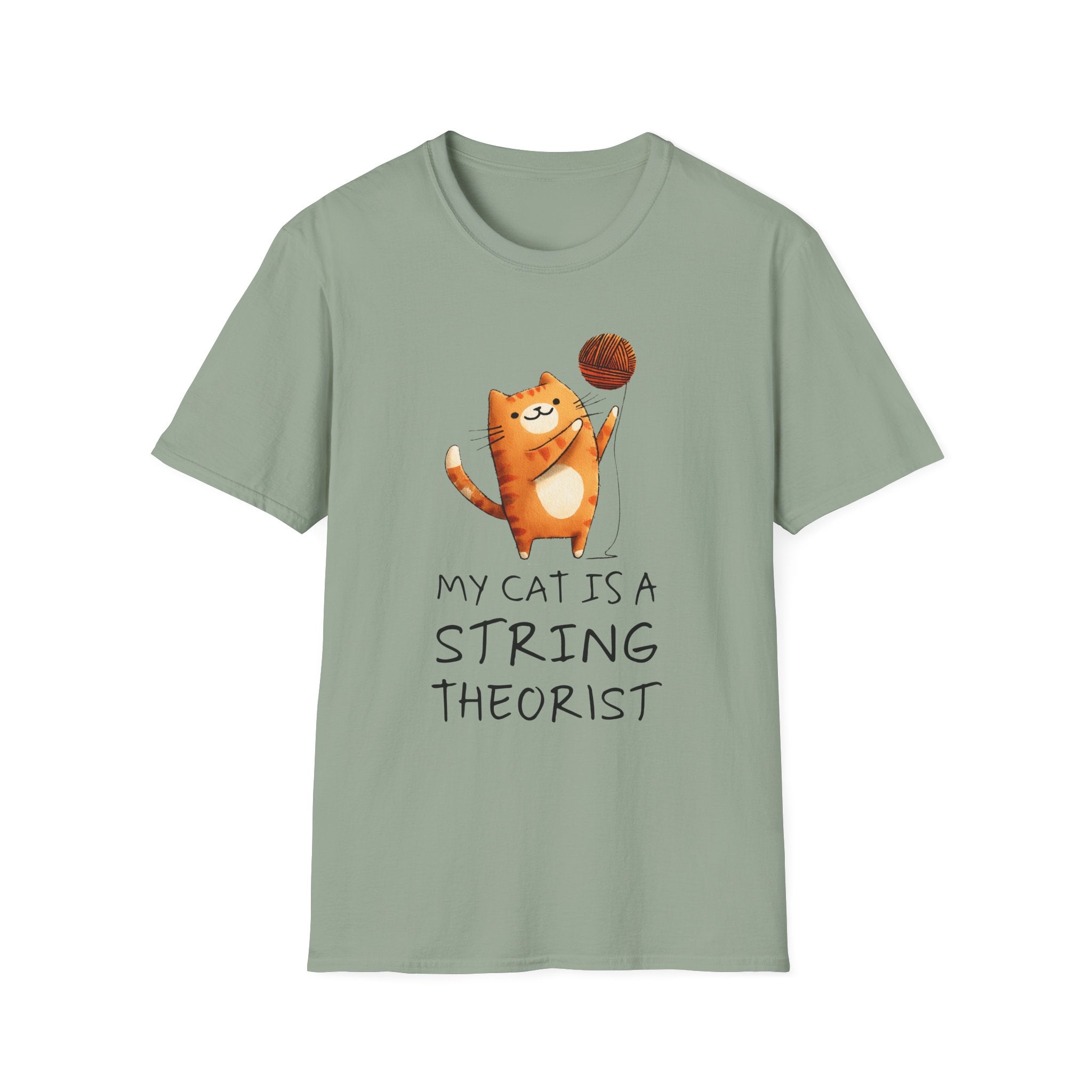 My Cat is a String Theorist T-Shirt