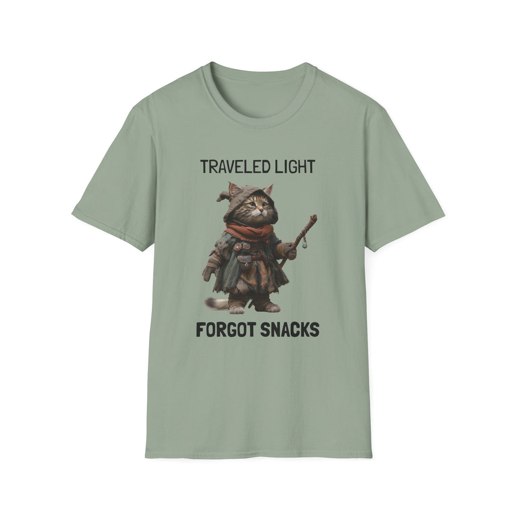 Traveled Light Forgot Snacks T-Shirt