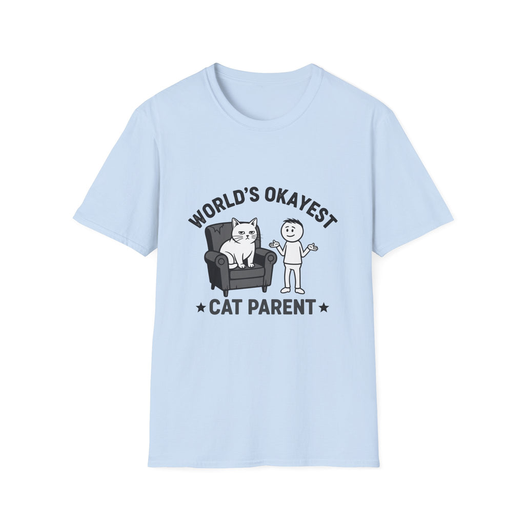 World's Okayest Cat Parent T-Shirt
