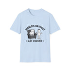 World's Okayest Cat Parent T-Shirt