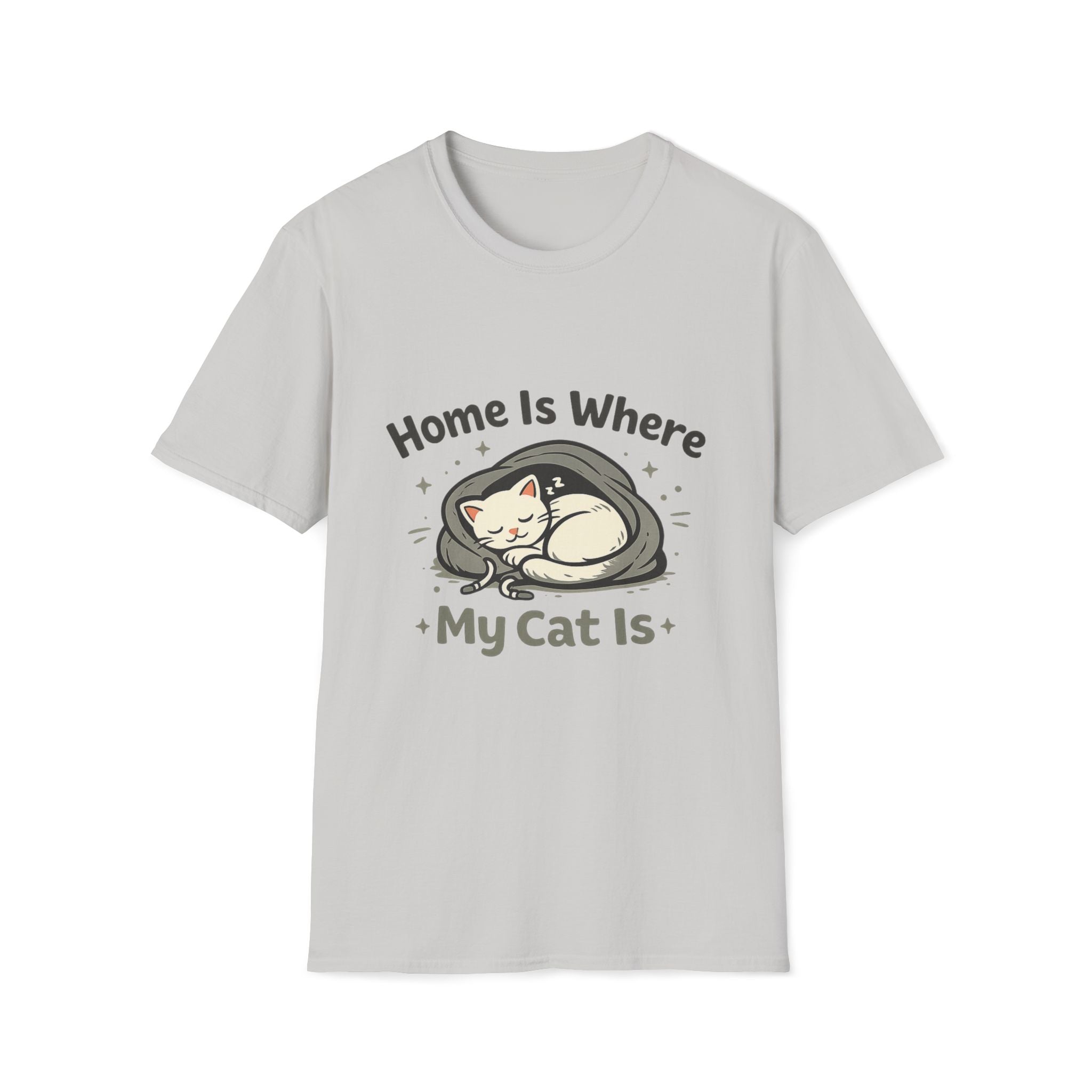 Home Is Where My Cat Is T-Shirt