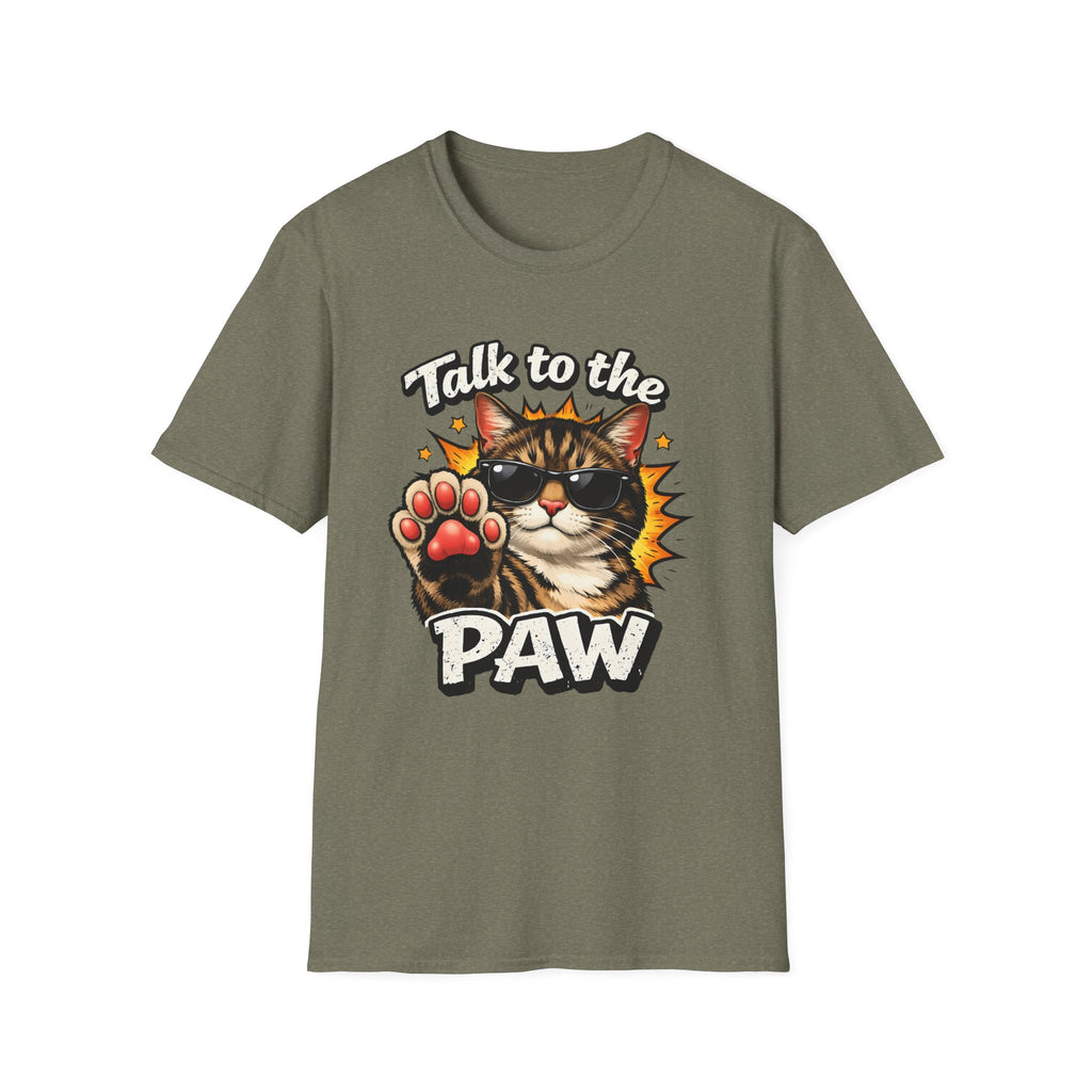 Talk to the Paw (Sunglasses) T-Shirt