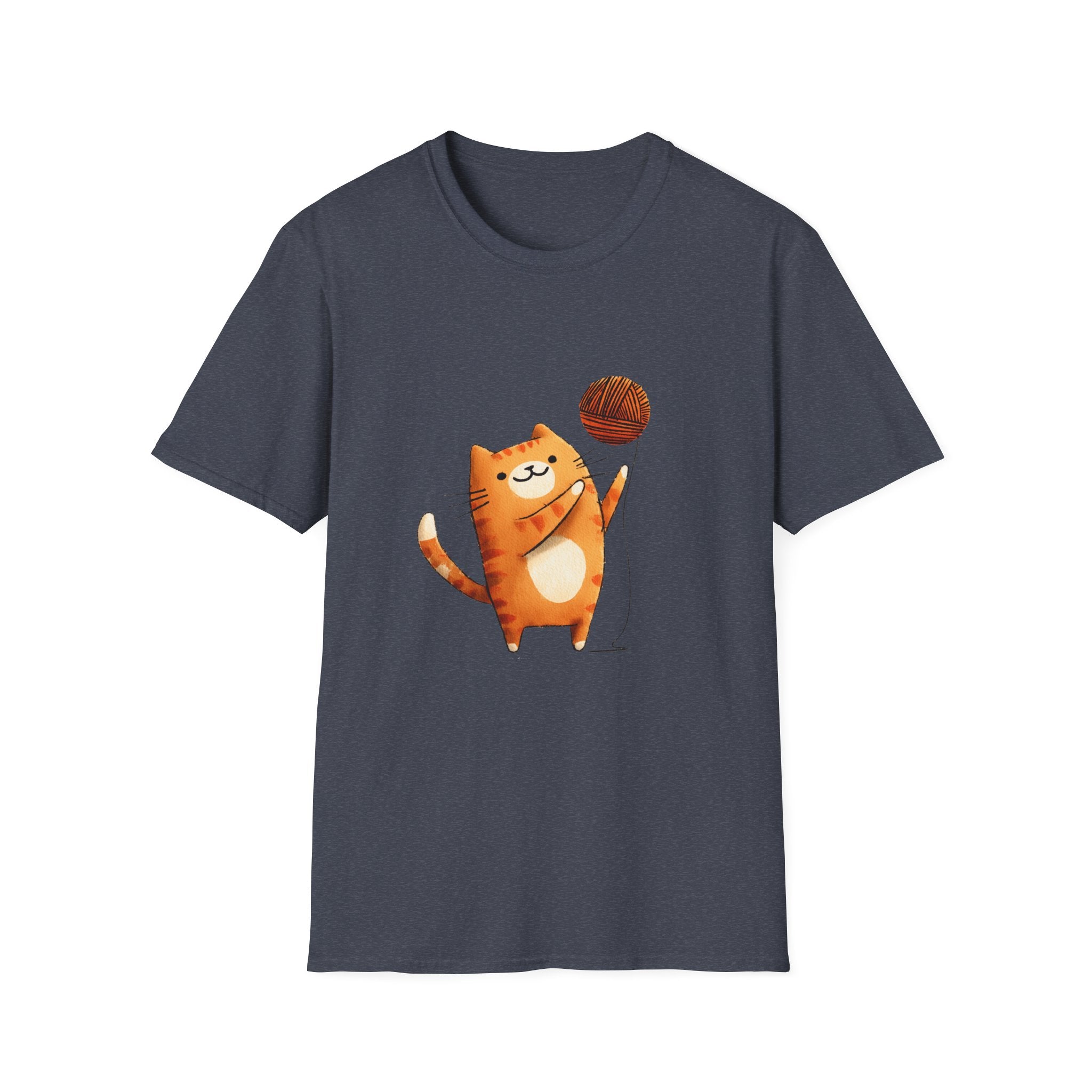 Cat Playing With Yarn T-Shirt