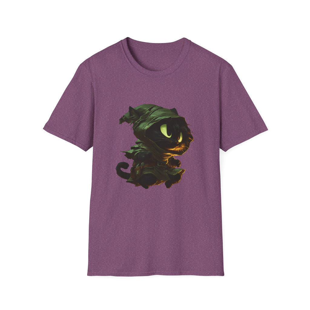Mystic Cat with Green Hood T-Shirt