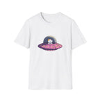 Cat in UFO T-Shirt