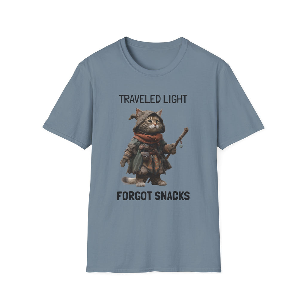 Traveled Light Forgot Snacks T-Shirt
