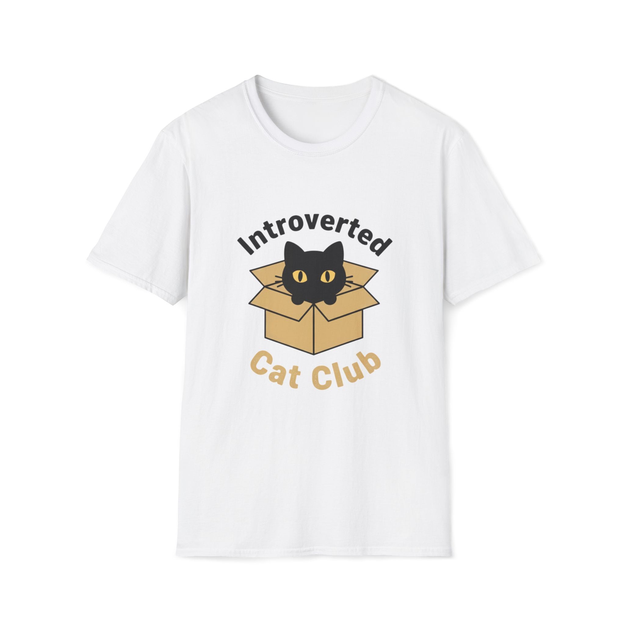 Introverted Cat Club T-Shirt