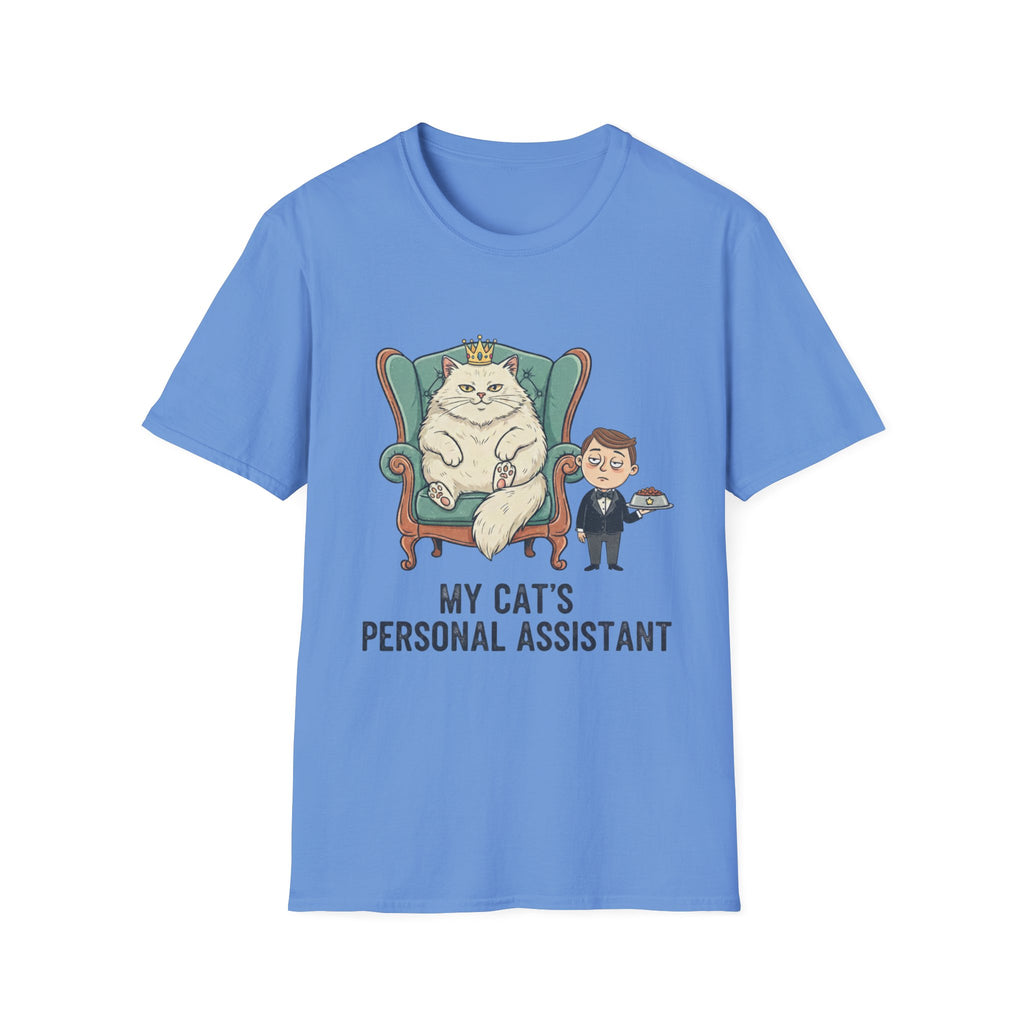 My Cat's Personal Assistant (Male) T-Shirt