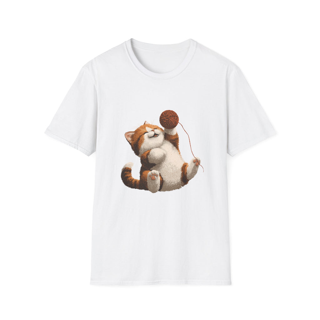 Cat With Yarn T-Shirt