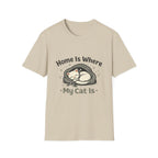 Home Is Where My Cat Is T-Shirt