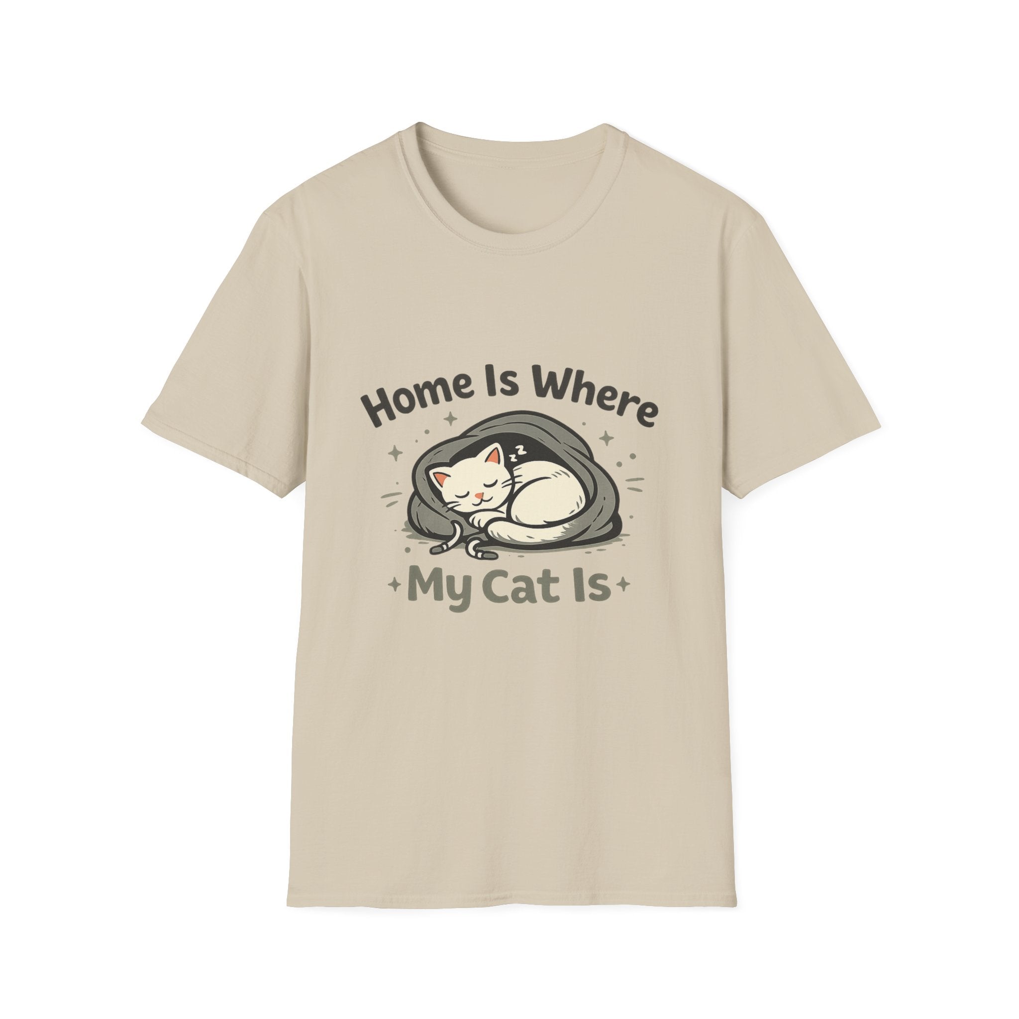 Home Is Where My Cat Is T-Shirt