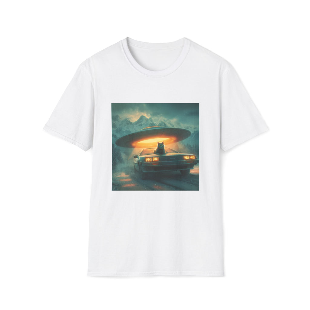 Cat, Car, & UFO T-Shirt