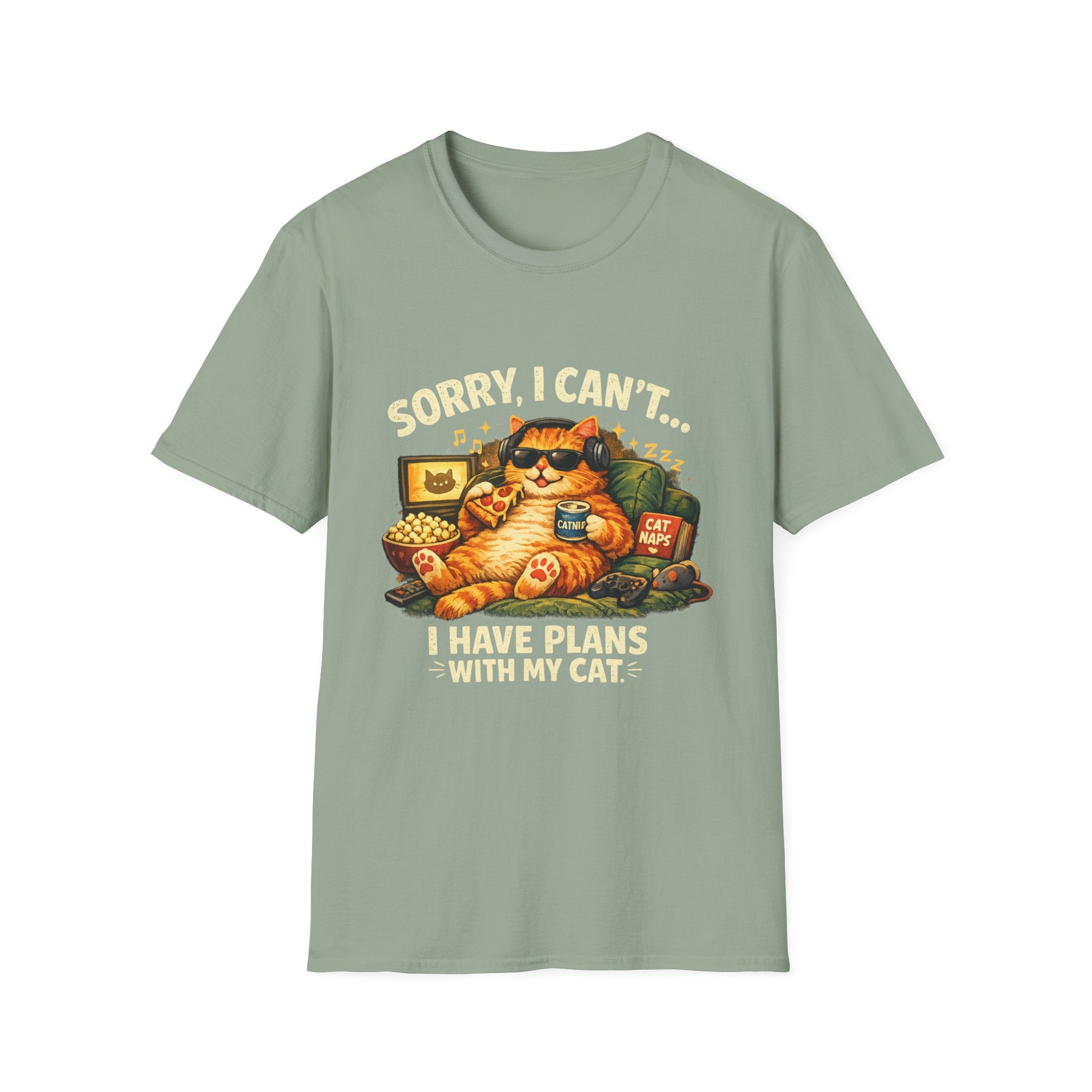 Sorry, I Can't... I Have Plans With My Cat T-Shirt