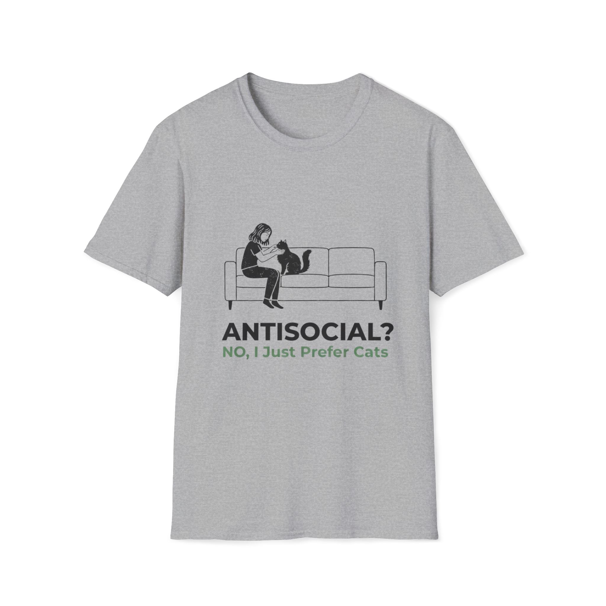Antisocial? (Female) T-Shirt