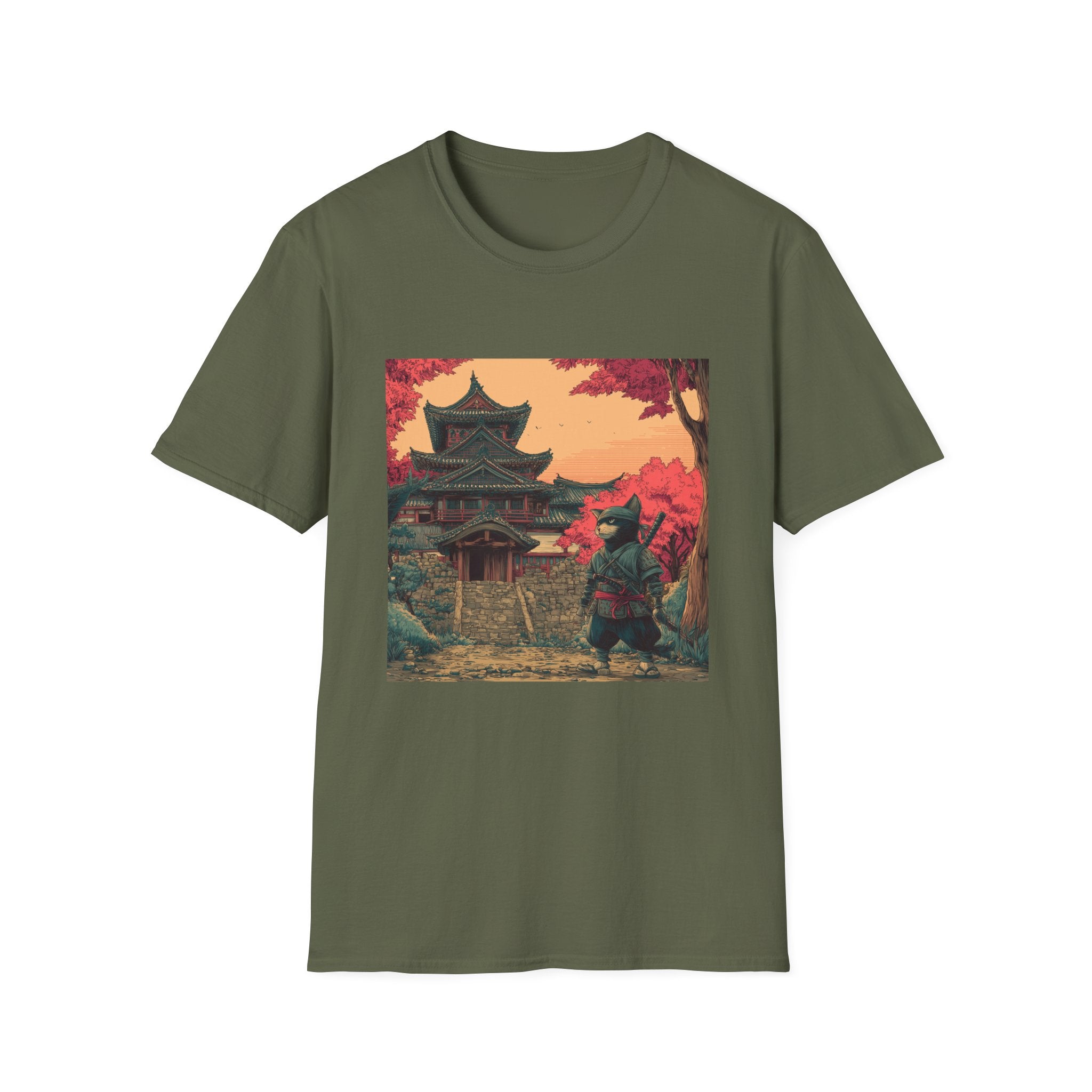 Samurai Cat T-Shirt