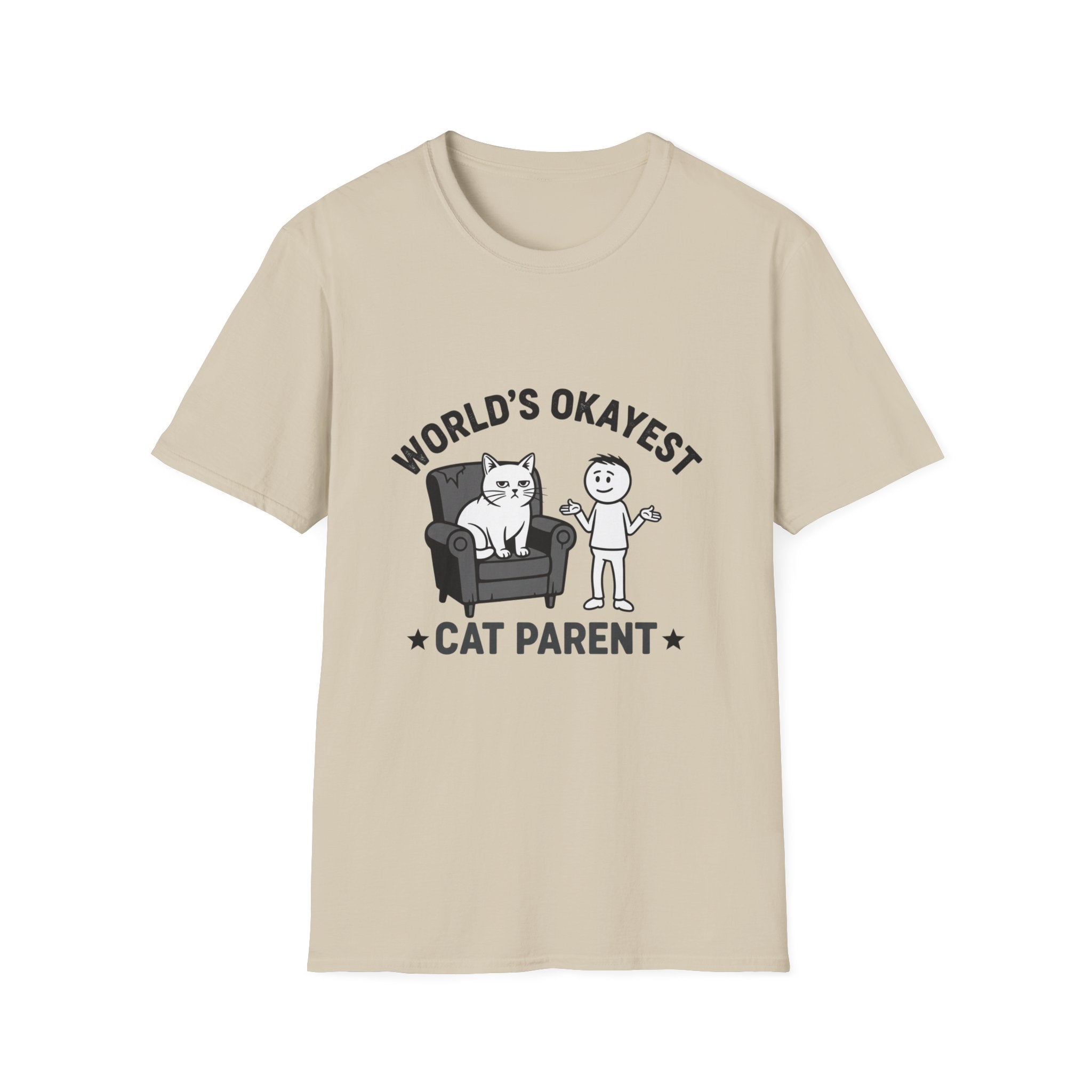 World's Okayest Cat Parent T-Shirt