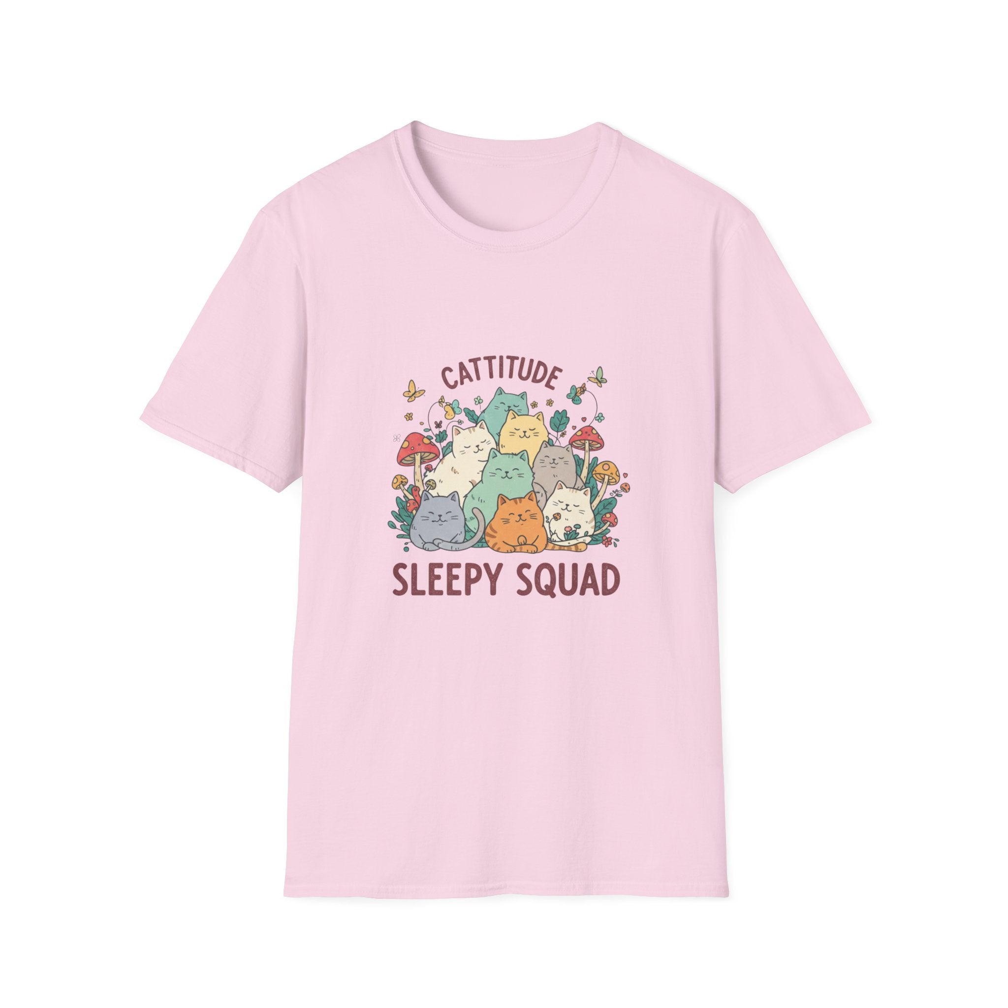 Cattitude Sleepy Squad T-Shirt
