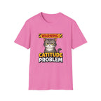 Warning: Catitude Problem T-Shirt
