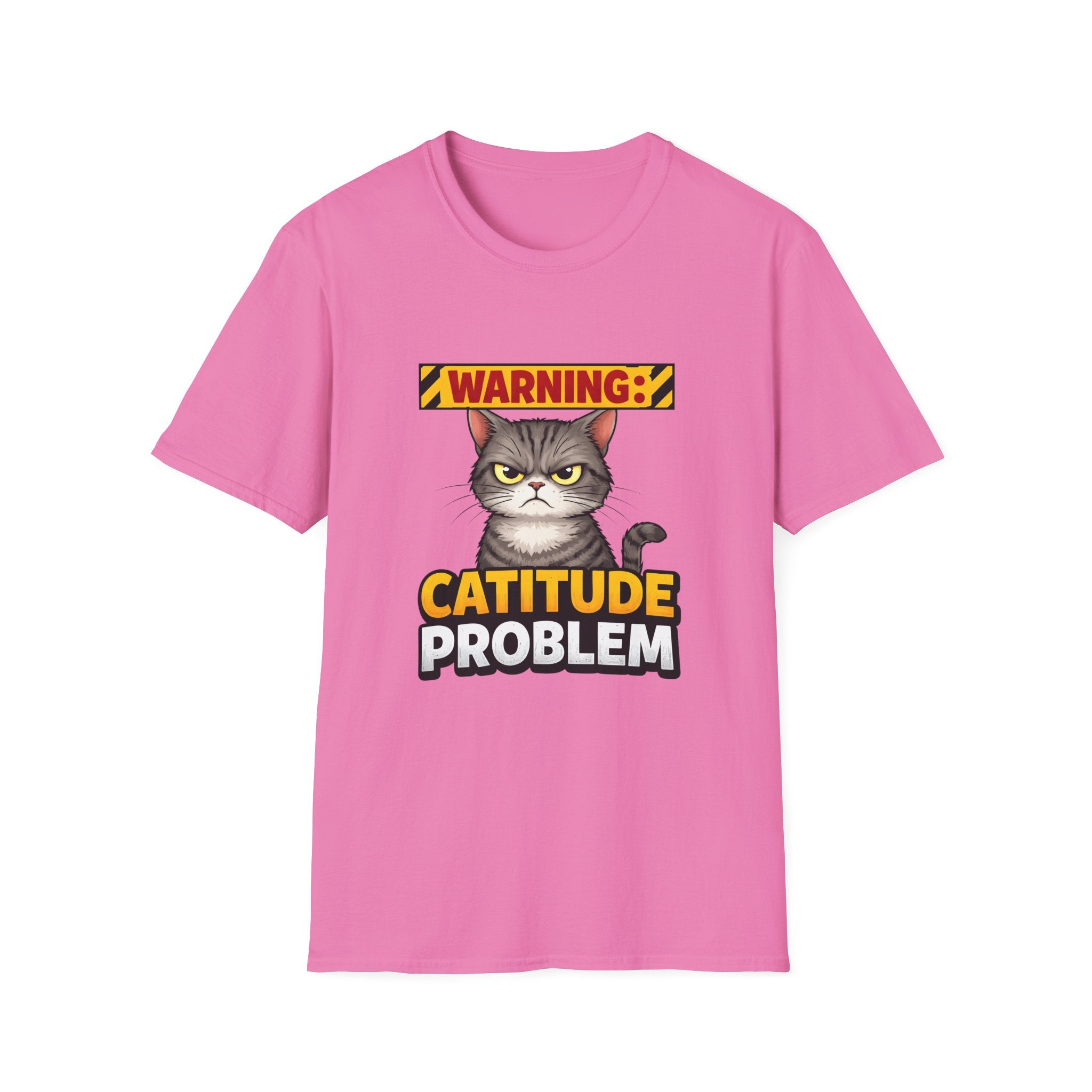 Warning: Catitude Problem T-Shirt
