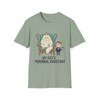 My Cat's Personal Assistant (Male) T-Shirt