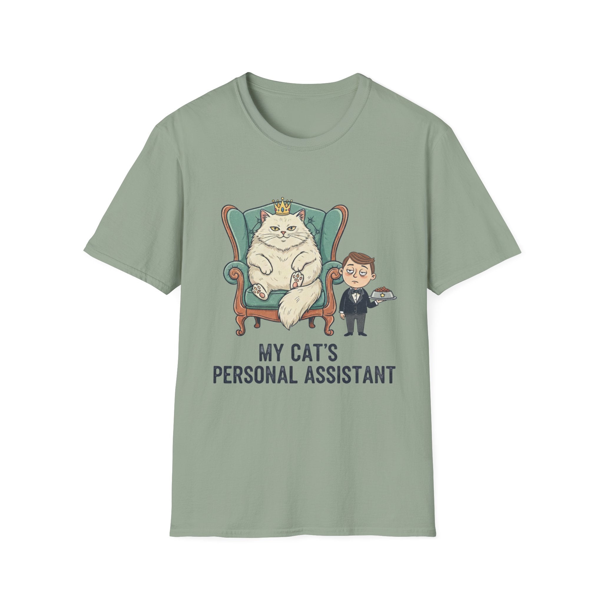 My Cat's Personal Assistant (Male) T-Shirt