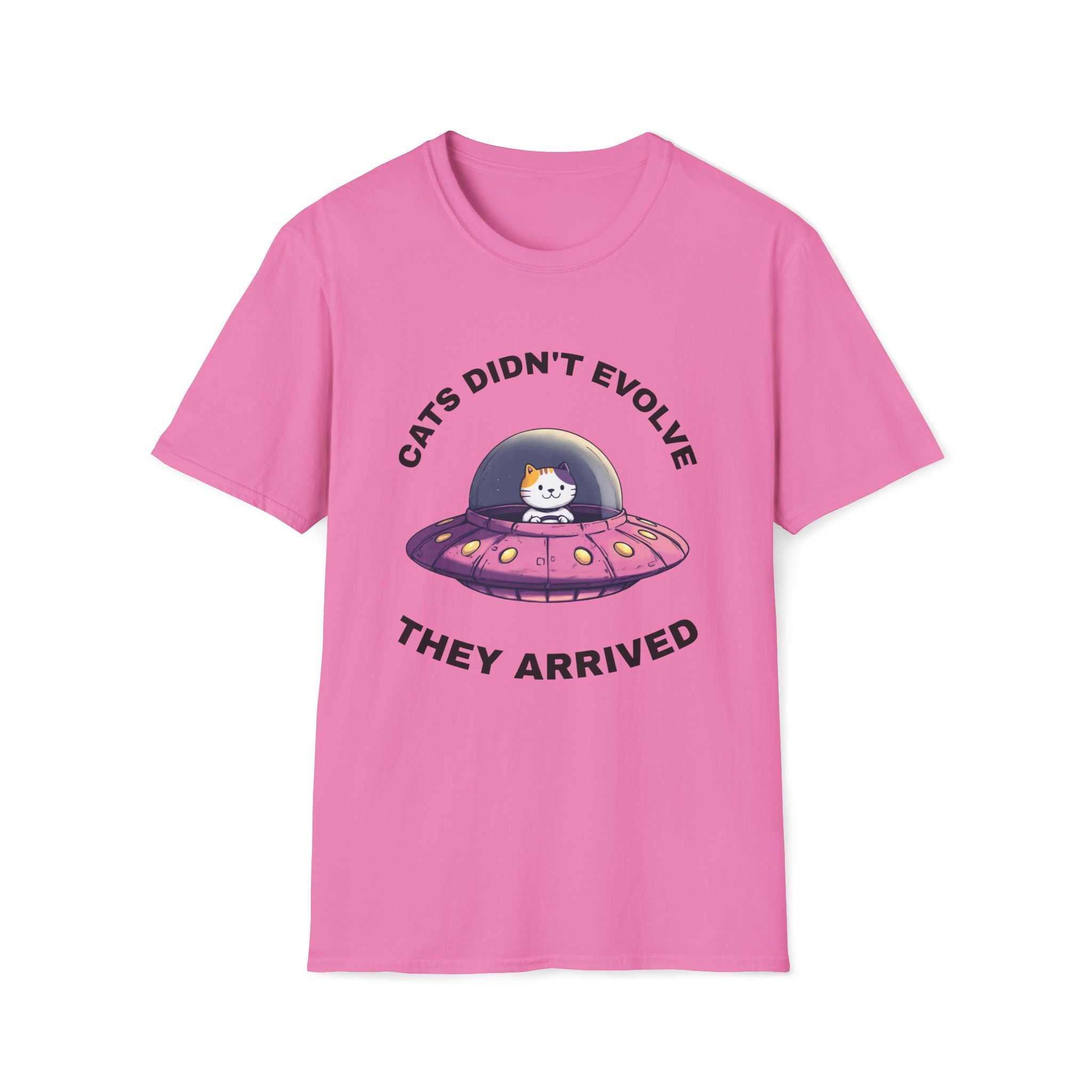 Cats Didn't Evolve They Arrived T-Shirt