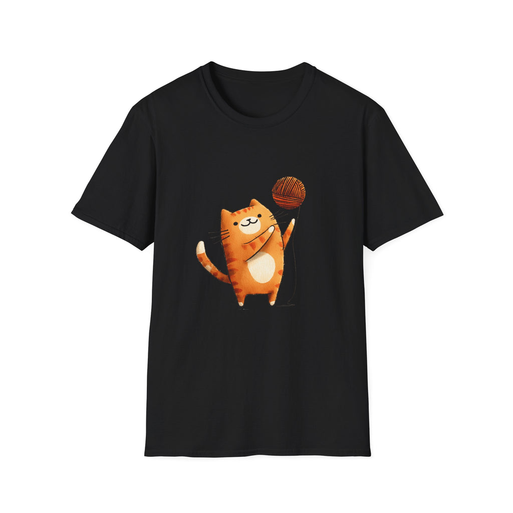 Cat Playing With Yarn T-Shirt