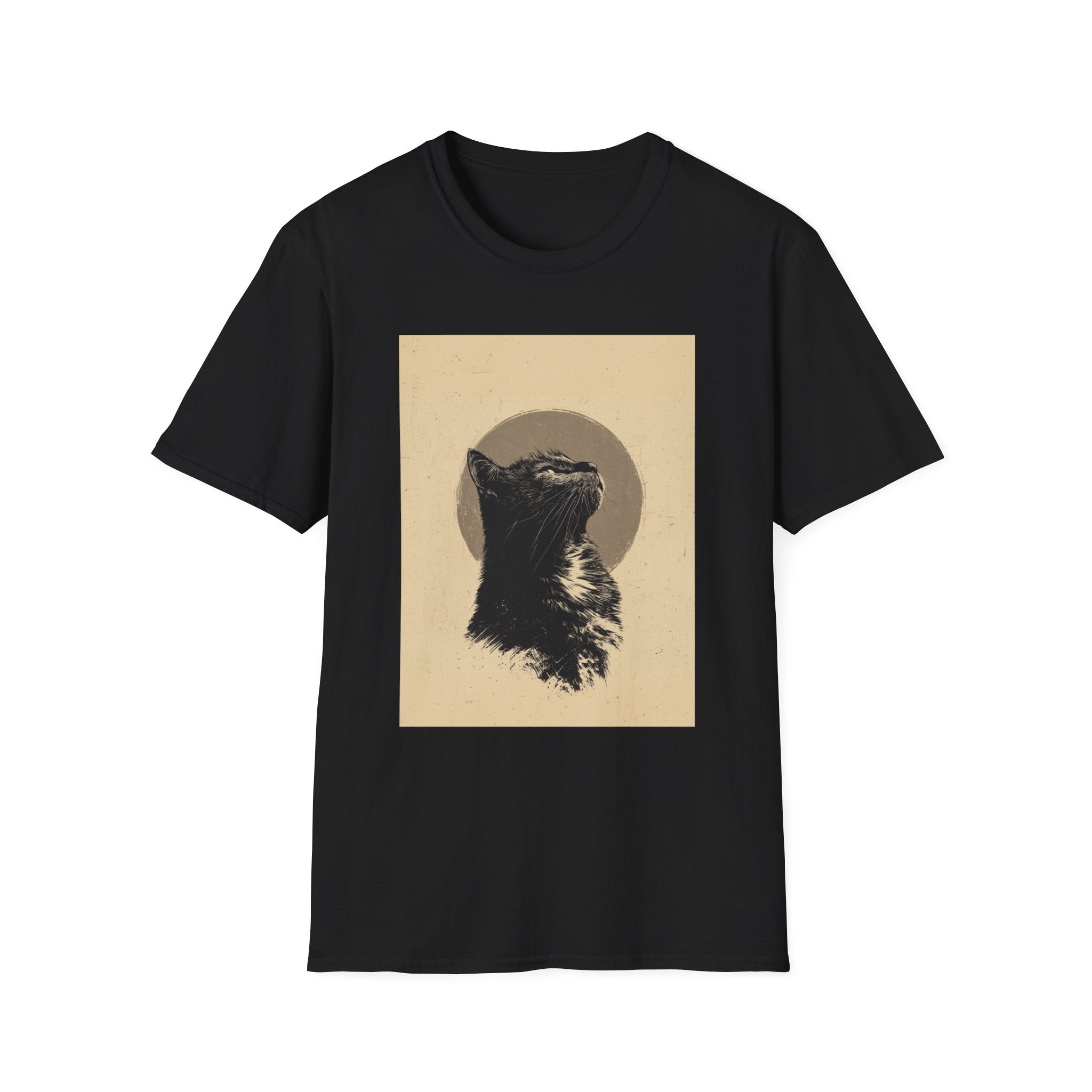 Zen Cat (Portrait) T-Shirt