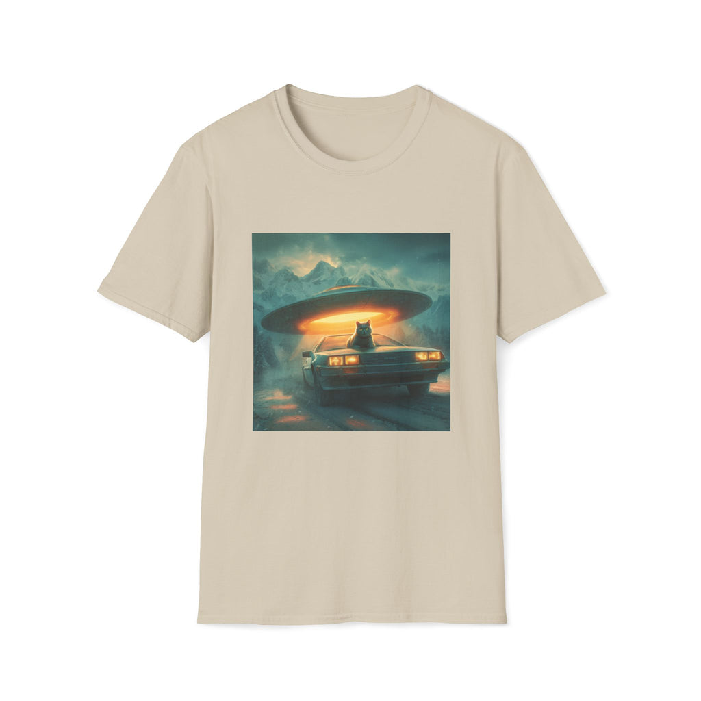 Cat, Car, & UFO T-Shirt