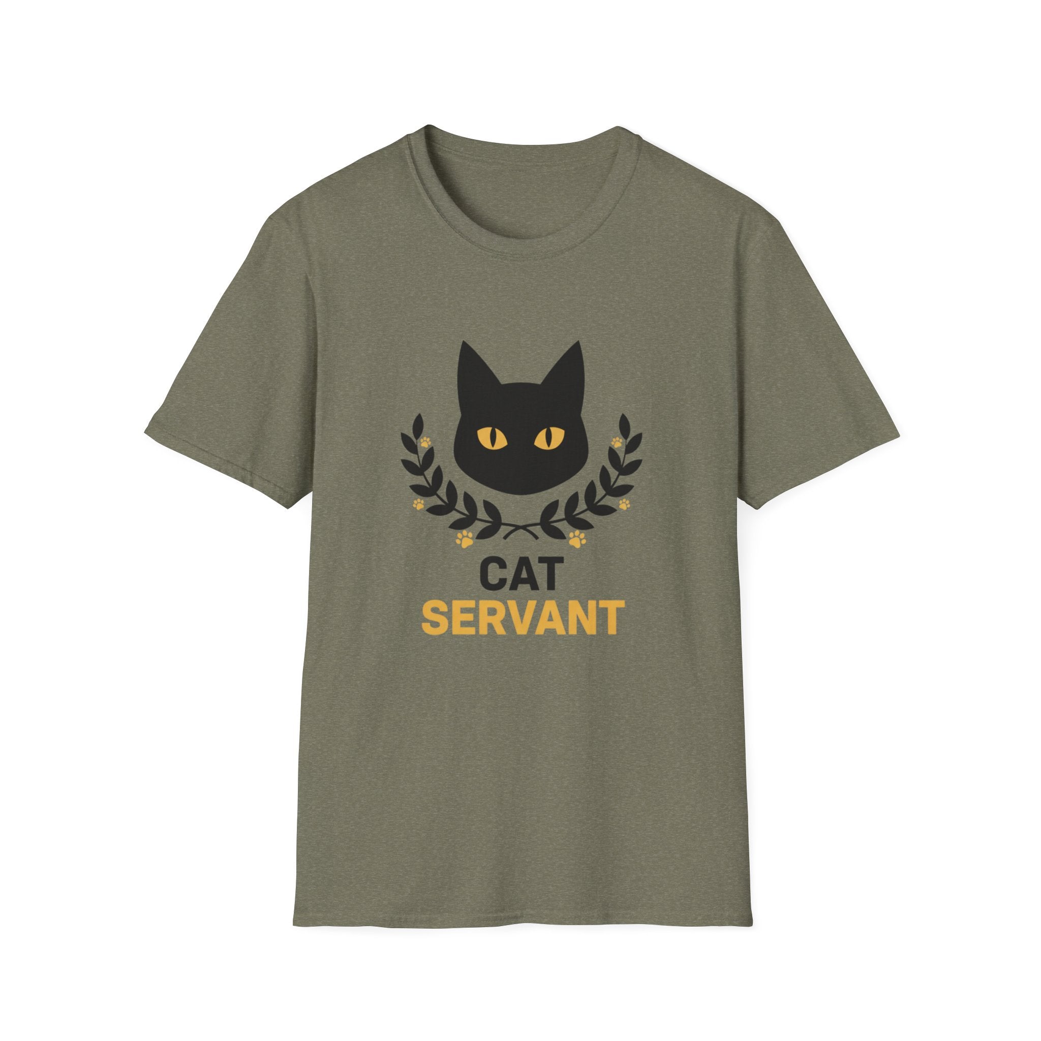 Cat Servant (Wreath Design) T-Shirt