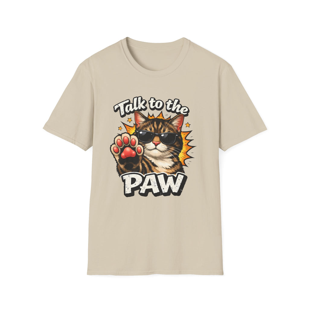 Talk to the Paw (Sunglasses) T-Shirt