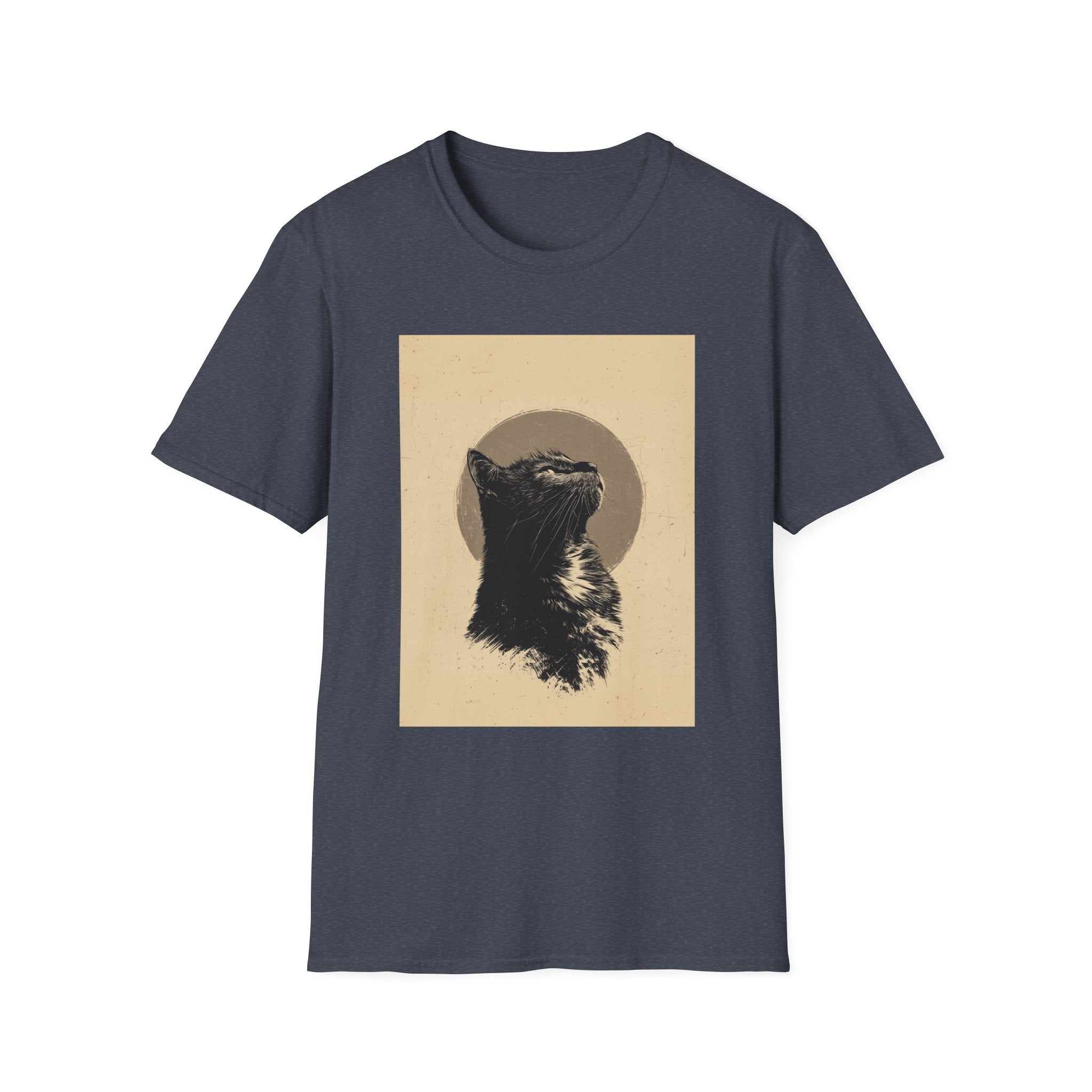 Zen Cat (Portrait) T-Shirt