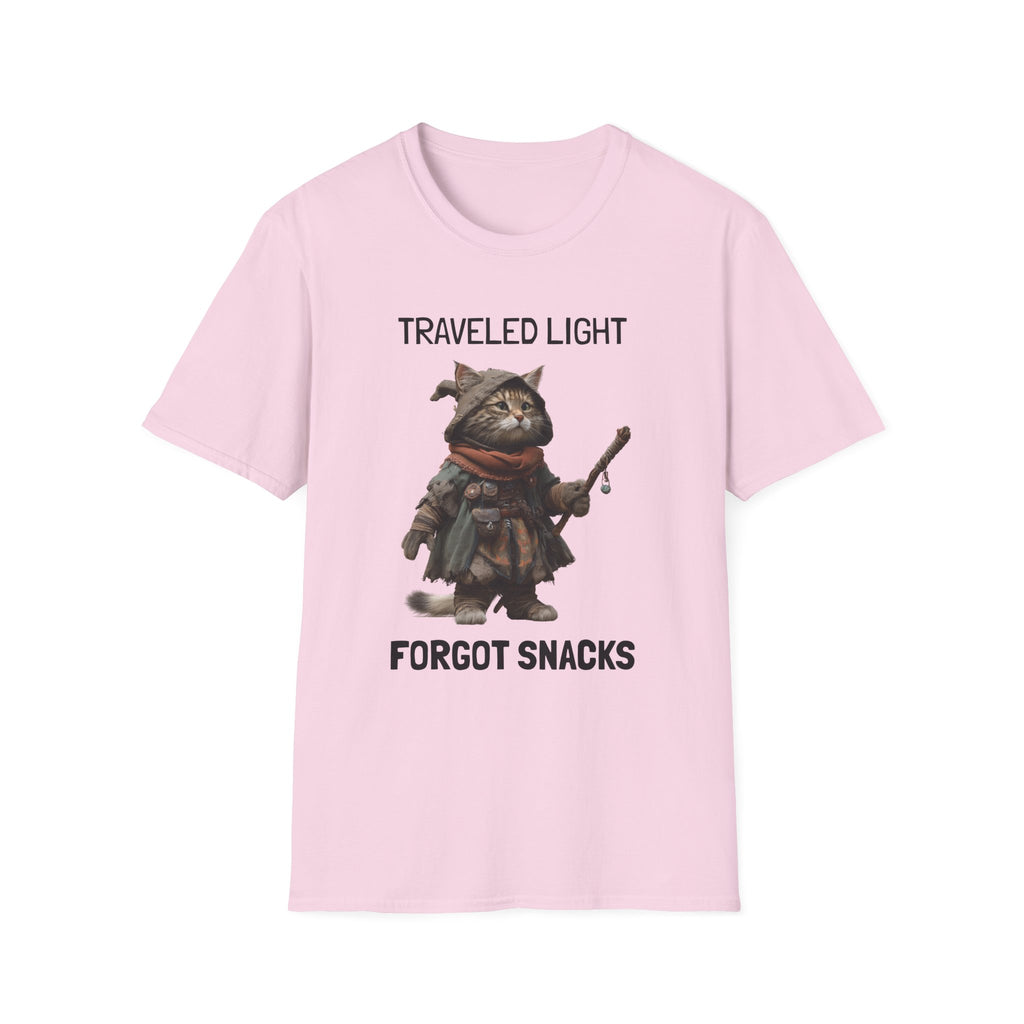 Traveled Light Forgot Snacks T-Shirt