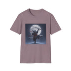 Samurai Cat and Moon T-Shirt