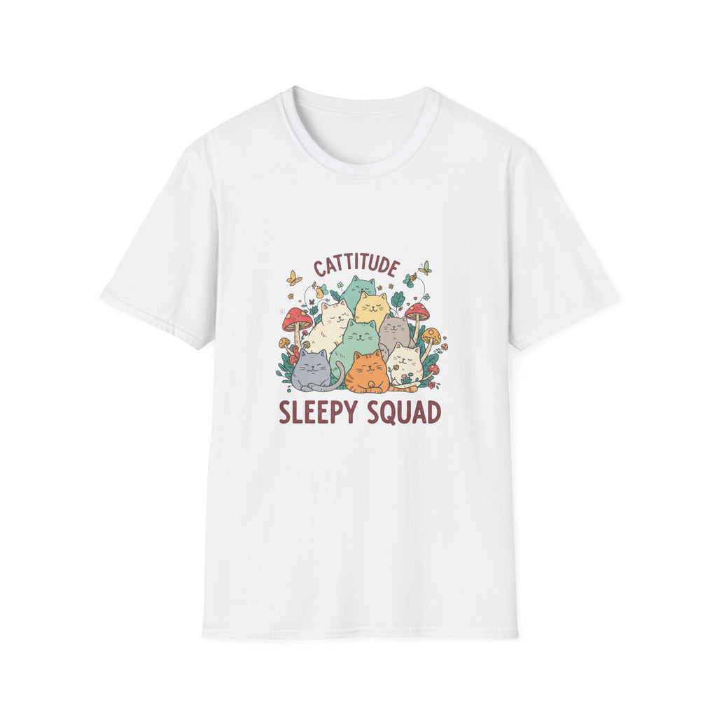Cattitude Sleepy Squad T-Shirt