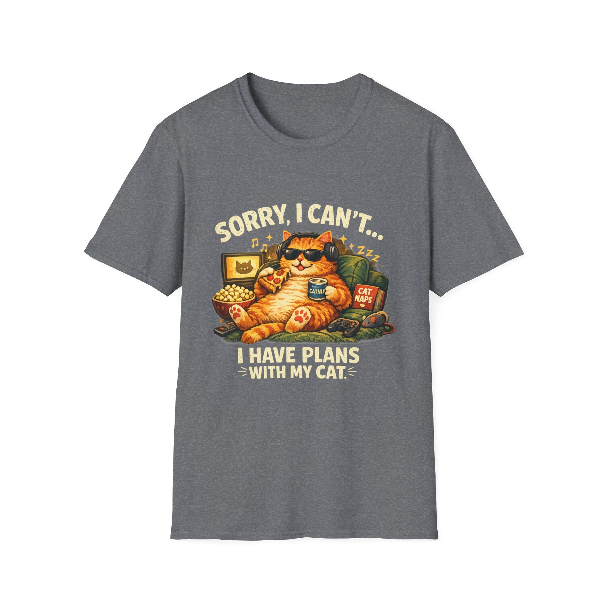 Sorry, I Can't... I Have Plans With My Cat T-Shirt